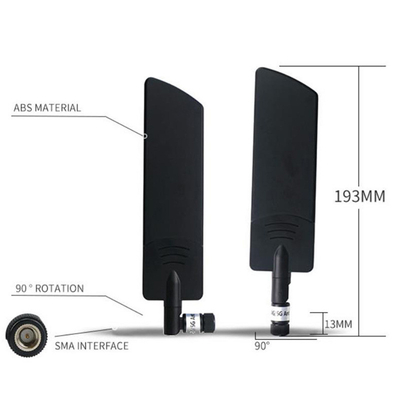 2.4G 5.8G Suction Cup กาวติดภายนอกสามารถโค้งงอมีดขนาดใหญ่แบบเต็มวง Antenna High Gain Flat Paddle Antenna